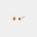 Mini Rose Flower Stud Earrings for Women,