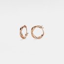 Twisted Rope Hoop Earrings for Women